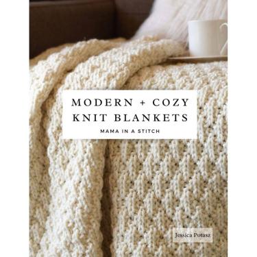 Imagem de Book Modern + Cozy Knit Blankets: coleção de 8 padrões