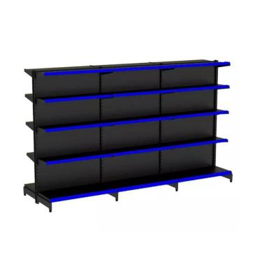 Imagem de Gôndola FIT Centro 2,02m Altura x 3,00m Comprimento 1 Inicial 2 Continuações