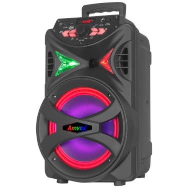 Imagem de Caixa De Som Amplificada 255 Hit Bluetooth 250w Rms Amvox Preto Bivolt
