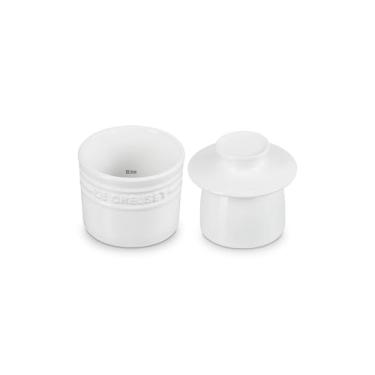 Imagem de Le Creuset, Pote para Manteiga, 170 ml, Cerâmica, Branco