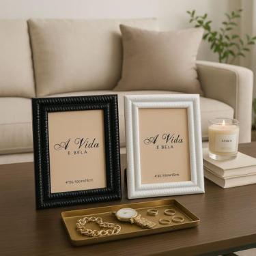 Imagem de Porta Retrato Vertical Madeira Tamanho 10X15 FWB