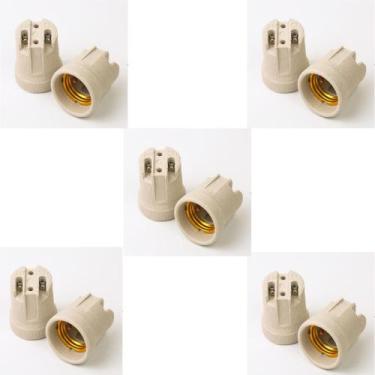 Imagem de Kit 5 soquete de porcelana e-27 - GERDAU
