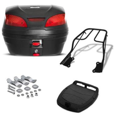 Imagem de Baú 30 Litros Pro Tork Smartbox 3 + Bagageiro Fazer 250 2009 - 2014, P