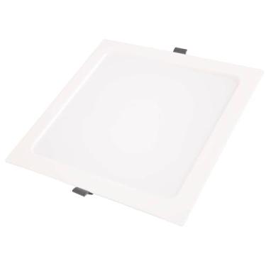 Imagem de Plafon Led Tramontina Quadrado De Embutir Slim 2000 Lm 24 W Bivolt 6500 K Luz Branca