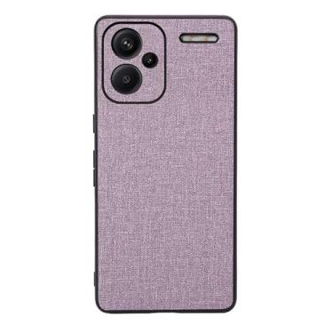 Imagem de Capas Compatível com Xiaomi Redmi Note 13 PRO+,Design de padrão de tela,Pproteção completa de 360°,Pplástico macio,Proteção contra queda-Purple
