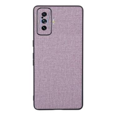 Imagem de Capas Compatível com Xiaomi Redmi K50 Gaming,Design de padrão de tela,Pproteção completa de 360°,Pplástico macio,Proteção contra queda-Purple
