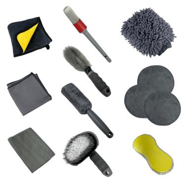 Imagem de Kit 12 Peças Limpeza Atomotiva Camionete Estilo BR Premium