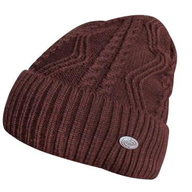 Imagem de Touca Gorro Adulto Peluciada Marrom Tamanho único