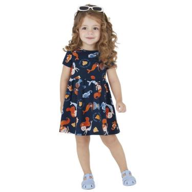 Imagem de Vestido Infantil Verão Sereia - Malwee-Feminino