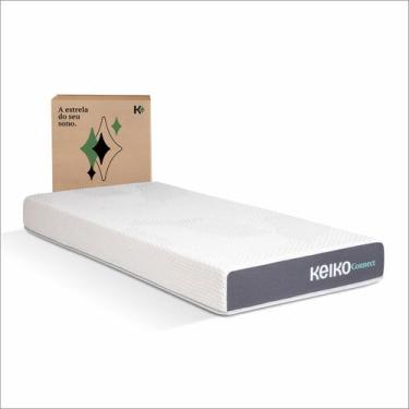 Imagem de Colchão Solteiro 18cm 100 Espuma D33 18x88x188cm Keiko - Keiko Colchõe