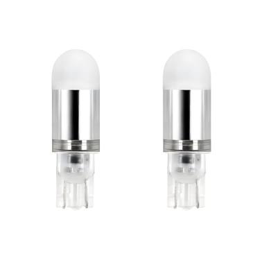 Imagem de Makergroup Lâmpadas de LED T5 T10 Base de Cunha 12 VAC/DC 1 Watt Branco Frio 6000K para Iluminação de Paisagem Externa Deck Escada Caminho Luzes e Luzes Automotivas RV Travel Tailer Pack 2