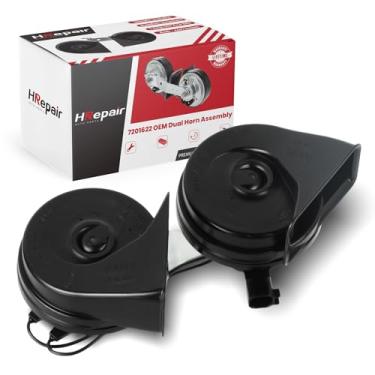 Imagem de HRepair Conjunto de buzina serve para Ford Mustang 2015-2023 Genuíno Front Level 2 Dual Note Electric Buzina Substituição #FR3Z-13832-G