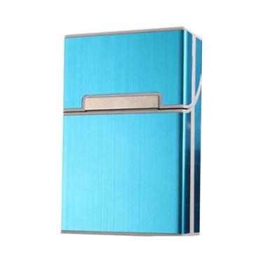 Imagem de Estojo De Cigarro Com 20 Capacidades, Porta-tabaco De Personalidade Pa