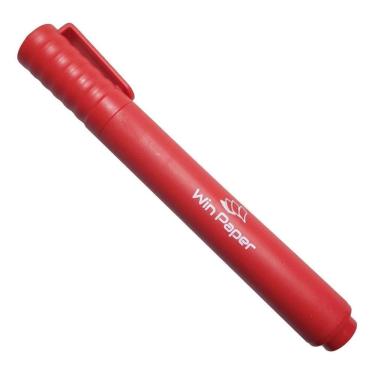 Imagem de Caneta Marcador Permanente Win Paper Vermelha