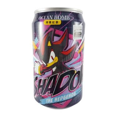 Imagem de Refrigerante Ocean Bomb Lata 315 ml Chá Preto Limão Sonic The Hedgehog