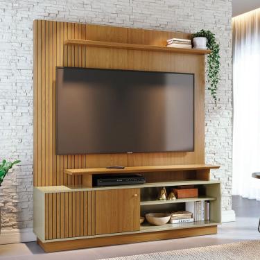 Imagem de Estante Home Theater Madetec Ares 160cm Para TV até 65" Porta Deslizante 