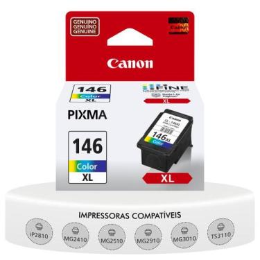 Imagem de Cartucho de tinta Canon CL146XL color P/ MG2410 MG2510 MG2910 MG3010