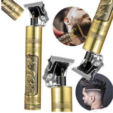 Imagem de Máquina Acabamento Cabelo Barba S/fio Bivolt Envio Imediato - Kemei, B