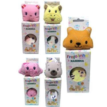 Imagem de Naninha para bebê com prendedor de chupeta - Frajolinha Baby, menina