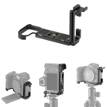 Imagem de Fotga Suporte vertical em forma de L, placa de liberação rápida para câmera sem espelho Nikon Z5 II, placa de montagem de tripé Arca, suporte de sapata fria, placa de base compatível com DJI Ronin RS