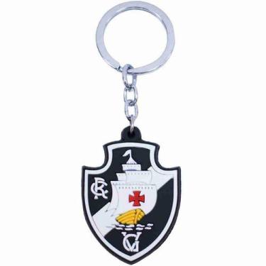 Imagem de Chaveiro De Borracha Com Brasão De Time - Vasco - Mileno