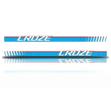 Imagem de Adesivo Chevrolet Cruze Faixa Lateral - Cromo Sign
