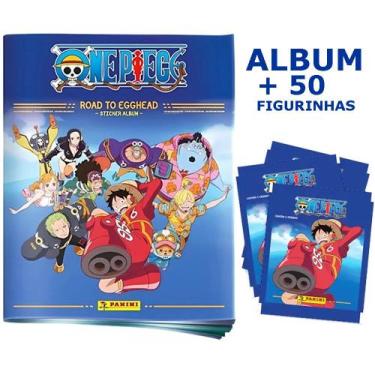 Imagem de Álbum One Piece Road To Egghead + 50 Figurinhas (10 Env) - Panini, 23 