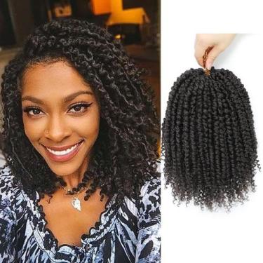 Imagem de Cabelo de crochê Passion Twist BEFUNNY, 12 polegadas, 9 pacotes