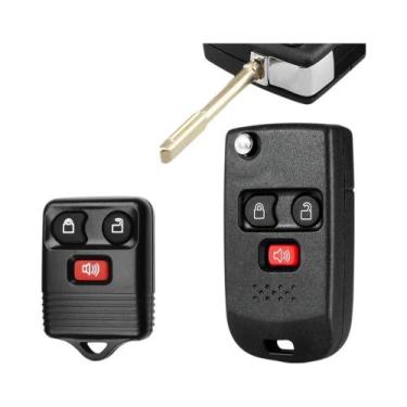 Imagem de Capa De Chave Remota Para Carros Ford Focus Escape Mustang Explorer Li