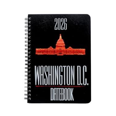 Imagem de Agenda de datas e planejador urbano de Washington, DC 2026 – Guia de recursos com visualizações diárias, semanais e mensais – Calendário de referência de 3 anos, guia de caderno de viagem multiuso e