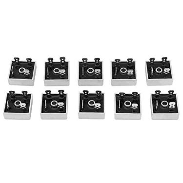 Imagem de 10 Peças Kbpc3510 35a 1000v Caixa de Metal Retificador de Ponte de Silicone, Retificador de Alta Potência para Conversão Monofásica