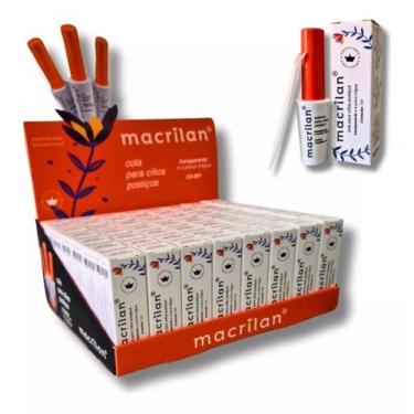 Imagem de Cola Para Cílios Postiços Transparente Macrilan, TRANPARENTE