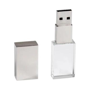 Imagem de Pen Drive De Cristal USB 3.0 De Alta Velocidade Para Fotografia De Cas