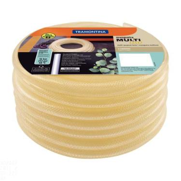Imagem de Mangueira Multiuso 3/8" em PVC 3 Camadas 50 m - 3,0 MM - Tramontina