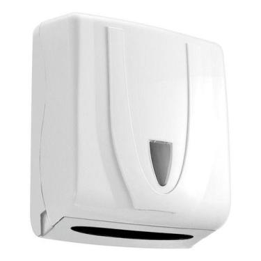 Imagem de Toalheiro Unik Com Detalhe Branco Para Papel 2 Ou 3 Dobras - JSN