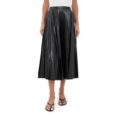 Imagem de ALC Saia Etta feminina, Marrom mais profundo, 42