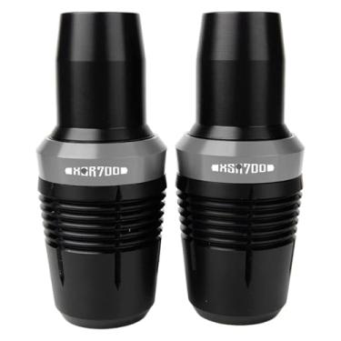 Imagem de Compatível com XSR700 XSR 900 XSR900 2016-2023 XSR 700 2015 Motocicleta Motor Frame Sliders Crash Protector Almofada de Proteção contra Queda (XSR700 cinza)