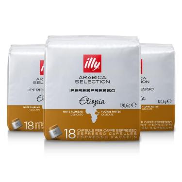 Imagem de 54 Cápsulas, Café Selection, Etiopia Illy Iperespresso