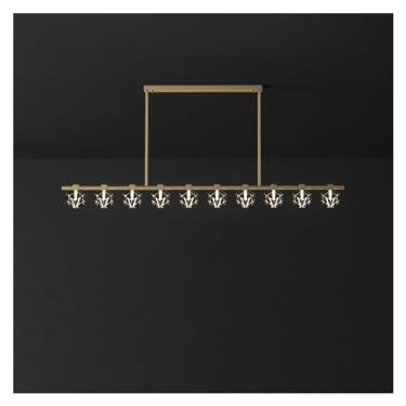 Imagem de Luminária pendente moderna LED Lustres Compatível com Luminárias pendentes de sala de jantar Luminárias suspensas Compatível com Luminária pendente de teto Iluminação interna, Lustres LED, B