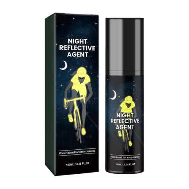 Imagem de Tinta spray fluorescente, brilhante e reflexiva 100mL para roupas - Ma