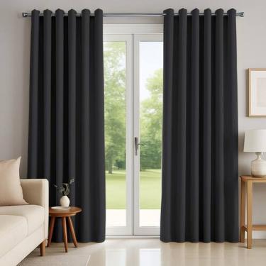 Imagem de Cortina Basic Blackout Tecido Corta Luz 3,00x2,50m para Varão Simples 