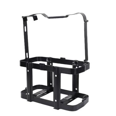 Imagem de Luocute Jerry Can Mount, Soldagem Reforçada Com Trava Em Aço Carbono Fecho Em Forma de U Suporte de Montagem Jerry Can, Adequado para Tambores de óleo de 5 Galões e 2,5 Galões