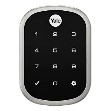Imagem de Fechadura Digital Sobrepor Senha E App Yale Hub897117