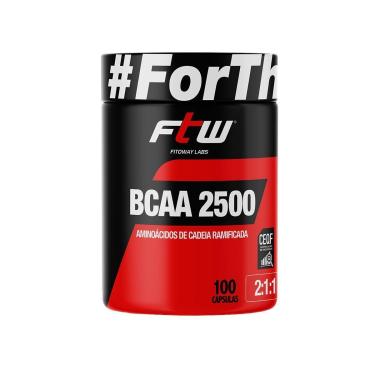 Imagem de BCAA 2.500 2.1.1 100 Cápsulas FTW-Unissex