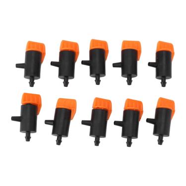 Imagem de Tnfeeon Transmissores de Drenagem Ajustáveis ​​peças de Irrigação por Pulverização para Uma Grande Plantação, Adaptada a Canteiros de Flores e Parcelas de Legumes, Em Plástico Durável