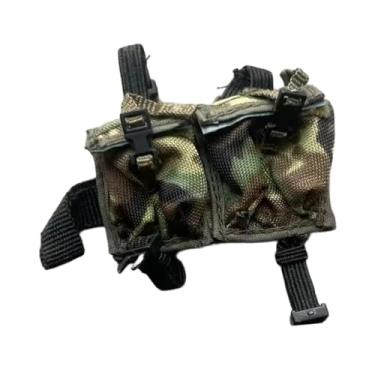 Imagem de EHJRE 1:6 Boneco de ação com Perna Caída, Bolsa de Cintura em Miniatura, Modelo de Equipamento Mini