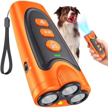 Imagem de GUODUN ARMOR Dispositivo de controle de latido de cachorro, antilatido para cães, treinamento interno e externo (dispositivo com clique)