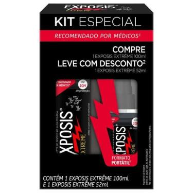 Imagem de Kit Repelente Exposis Extreme Spray 100ml + Repelente Exposis Extreme 