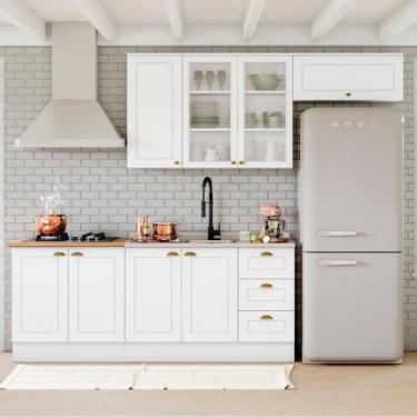 Imagem de Cozinha Modulada 5 Pecas 280cm Ce379 Americana Henn - MÓVEIS HENN