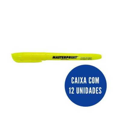 Imagem de Marca texto amarelo 12 un Masterprint